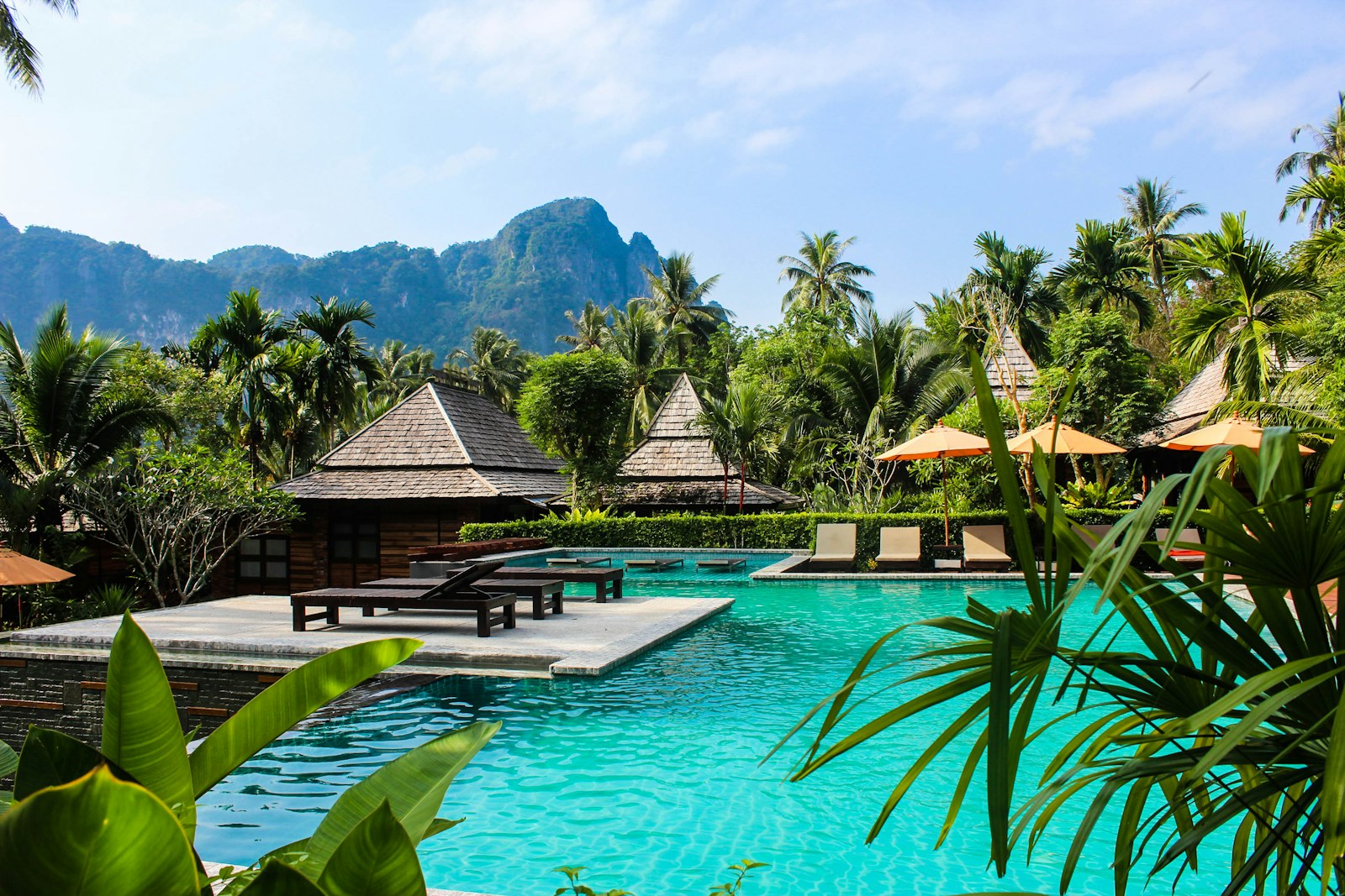 Infinity edge pool overlooking ocean
